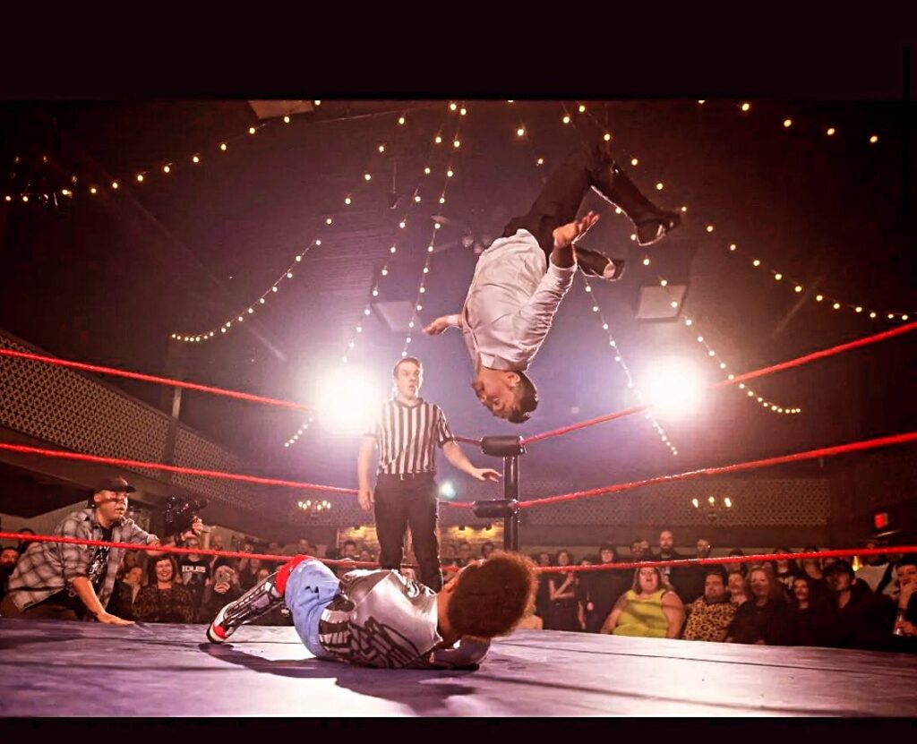 Wise Club Vancouver | Photo of wrestling match | Homes Almanac