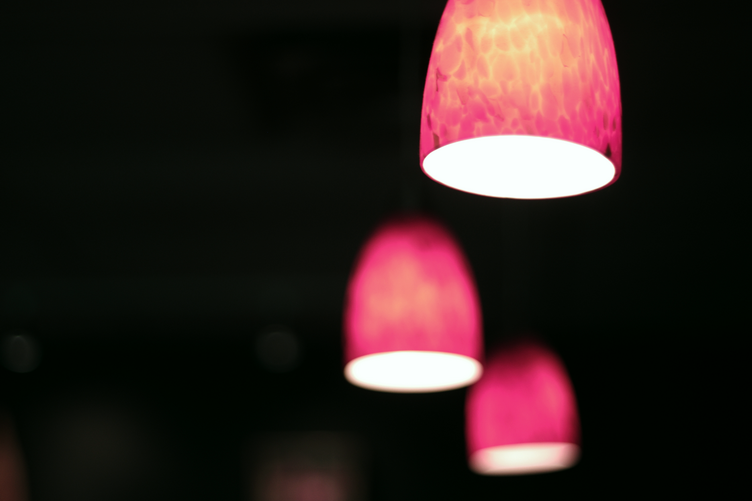 China Cloud Studios Vancouver | Red overhead lights from China Cloud Studios venue | Homes Almanac