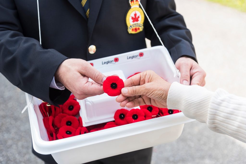 Poppies from being handed out | The Legion | Homes Almanac